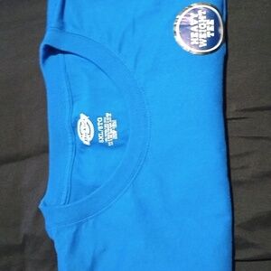 1 Dickies Pocket Tshirt. Blue, Men's, Size 5xl, NWT, Heavyweight